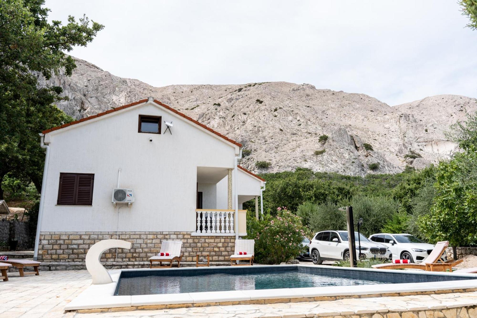 Villa Pag Dubrava Relax With Pool Bosana Exterior photo