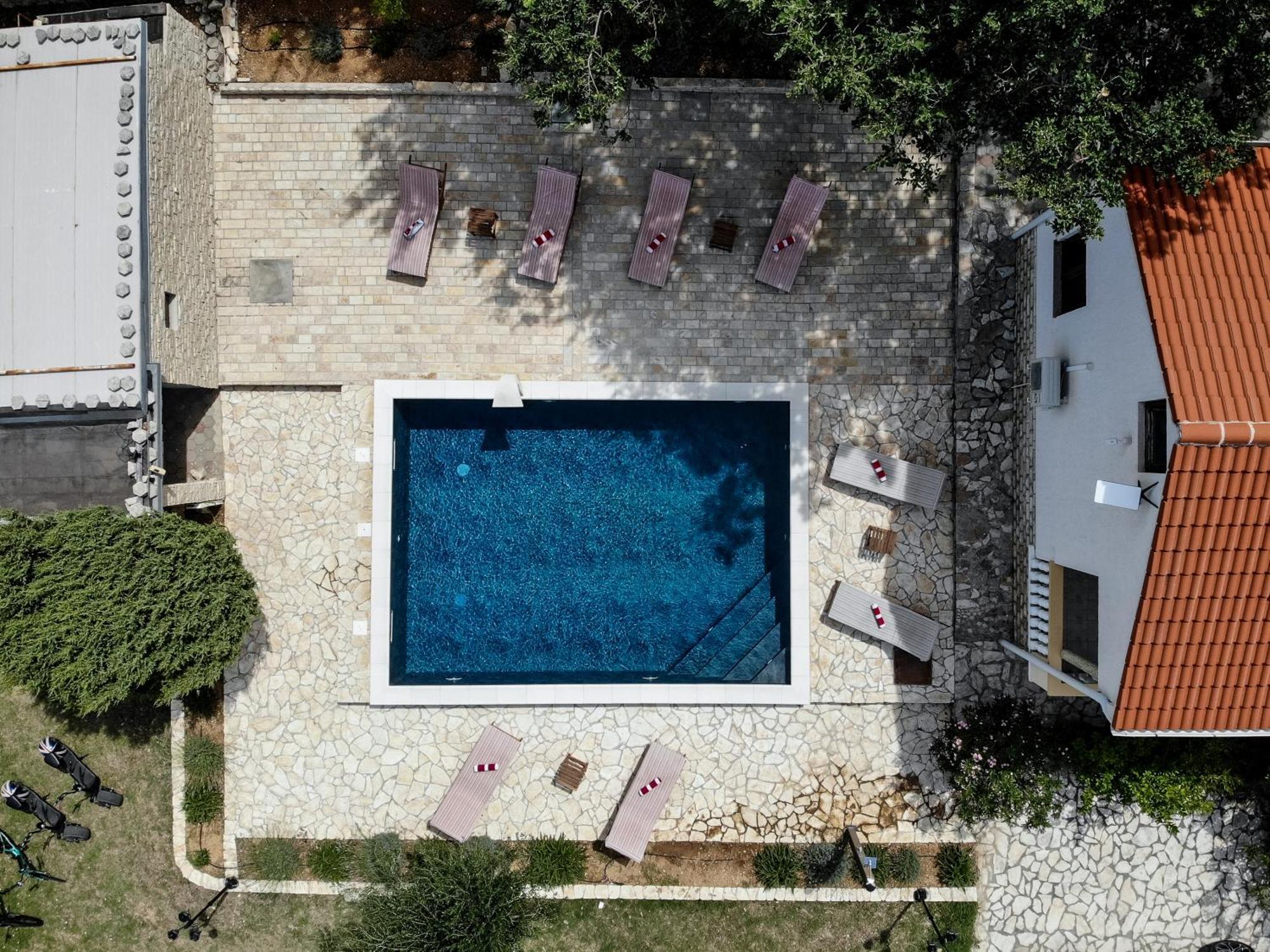 Villa Pag Dubrava Relax With Pool Bosana Exterior photo