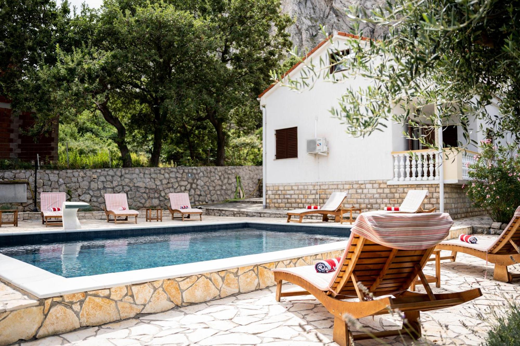 Villa Pag Dubrava Relax With Pool Bosana Exterior photo